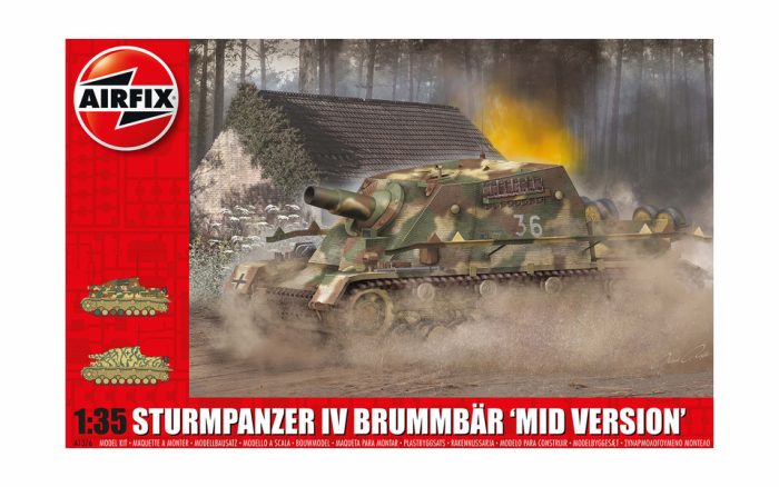 Airfix Airfix Sturmpanzer IV Brummbar 1:35 makett harcjármű (A1376)