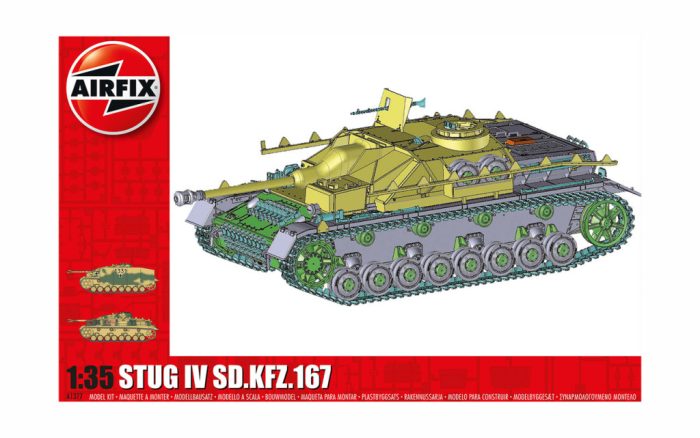 Airfix Airfix Stug IV Sd.Kfz.167 1:35 makett harcjármű (A1377)