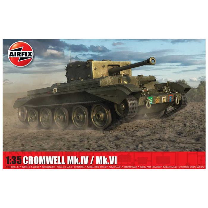 Airfix Airfix - Cruiser Mk.VIII A27M Cromwell Mk.IV / Mk.VI (A1384)