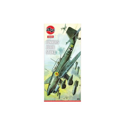 Airfix - Junkers Ju87B Stuka 1:72 makett repülő (A18002V)