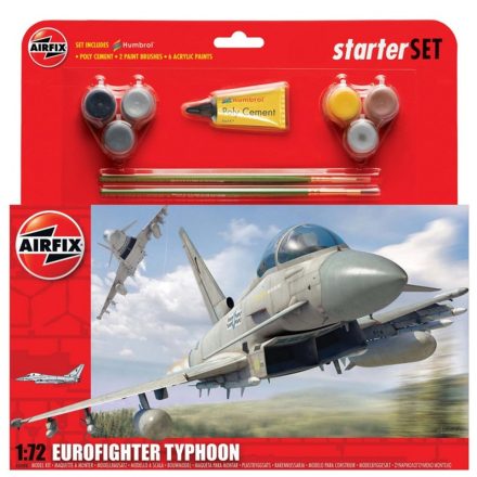 Airfix Eurofighter Typhoon 1:72 makett készlet festékkel, ragasztóval (A50098A)