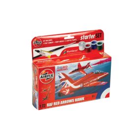   Airfix Airfix Red Arrows Hawk 1:72 makett készlet festékkel, ragasztóval (A55002)