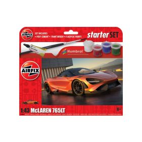   Airfix Airfix - Starter Set - McLaren 765 1:42 makett szett (A55006)