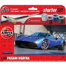   Airfix Airfix Pagani Huayra 1:43 makett készlet festékkel, ragasztóval (A55008)