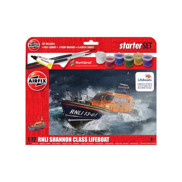 Airfix Airfix RNLI Shannon Class Lifeboat 1:72 makett hajó (A55015)