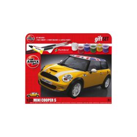   Airfix Airfix MINI Cooper S 1:32 makett készlet festékkel, ragasztóval (A55310A)