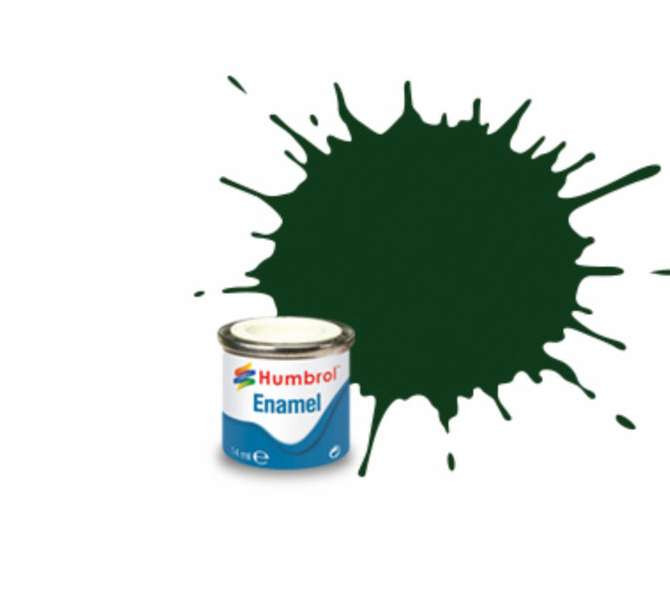 Humbrol Humbrol - Brunswick Green Gloss (3) 14ml (AA0031)
