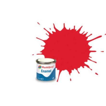 Humbrol - Bright Red Gloss (19) 14ml (AA0206)