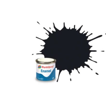 Humbrol - Black Gloss (21) 14ml (AA0237)