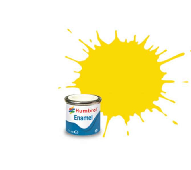 Humbrol Humbrol - Yellow Gloss (69) 14ml (AA0761)