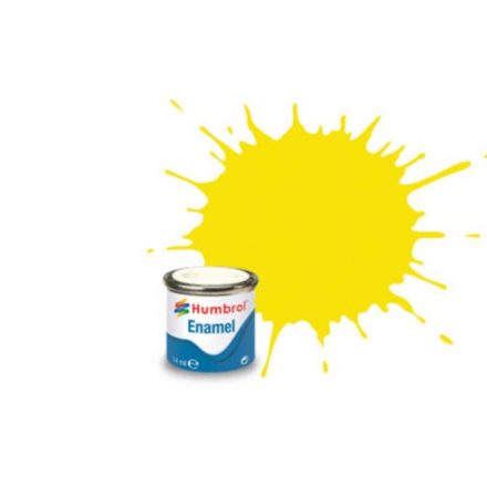Humbrol - Lemon Matt (99) 14ml (AA1095)