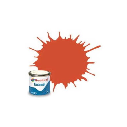 Humbrol enamel festék 132 Red-Satin (AA1451)