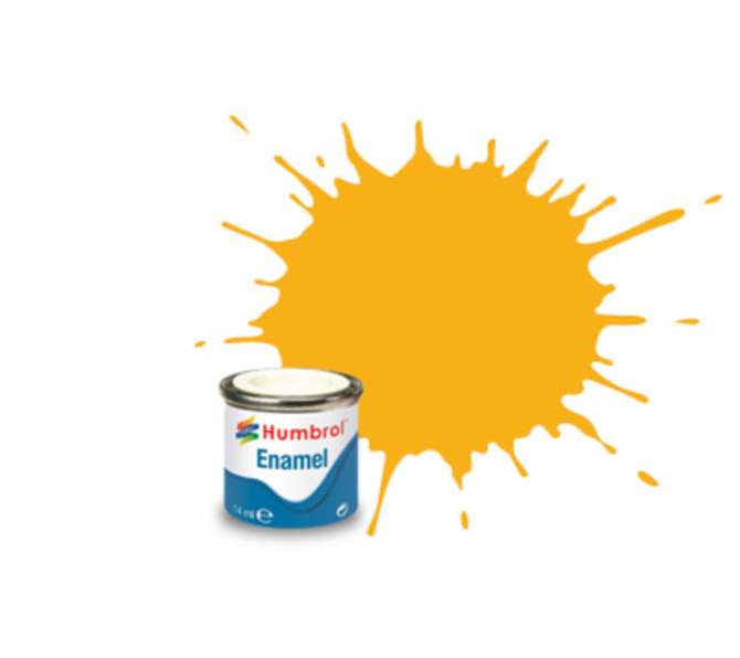 Humbrol Humbrol - Insignia Yellow Matt (154) 14ml (AA1674)
