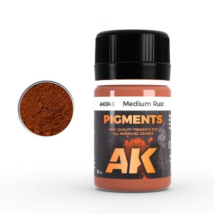 AK Interactive Pigments - Medium Rust