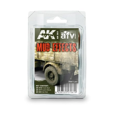 AK Interactive Weathering SETS - Mud Set   
