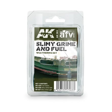 AK Interactive Slimy Grime And Fuel Set   