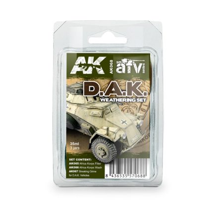 AK Interactive Afrika Korps Weathering Set