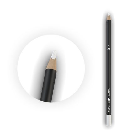 AK Interactive Weathering pencils - Watercolor Pencil White 