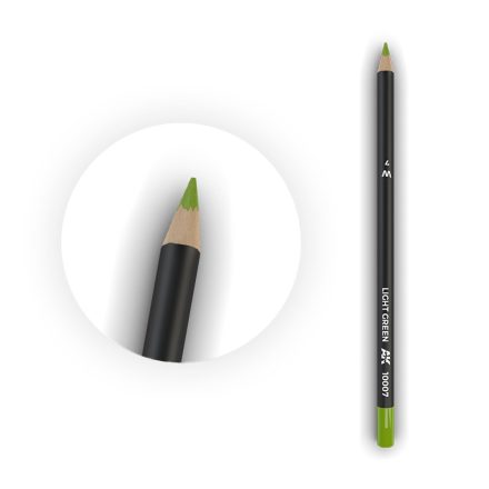 AK Interactive Weathering pencils - Watercolor Pencil Light Green 