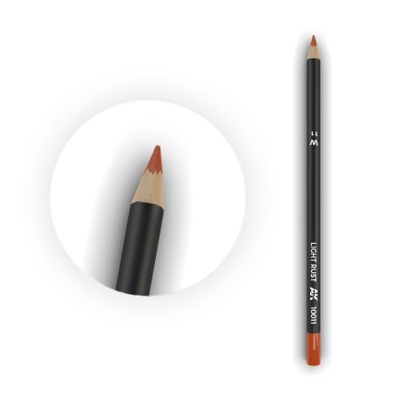 AK Interactive Weathering pencils - Watercolor Pencil Light Rust 