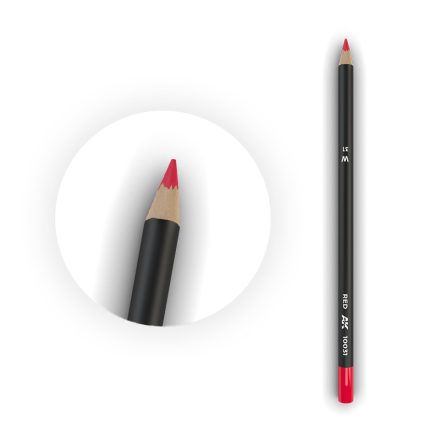 AK Interactive Weathering pencils - Watercolor Pencil Red  