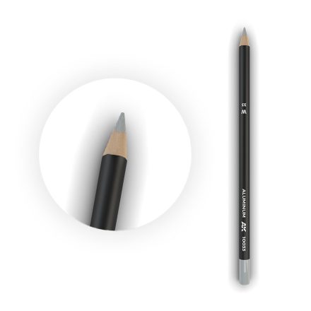 AK Interactive Weathering pencils - Watercolor Pencil Aluminum 