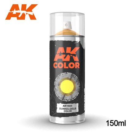 AK Interactive Primer - Dunkelgelb color - Spray 150ml
