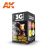 Acrylics 3rd generation Wargame color set Fire effects