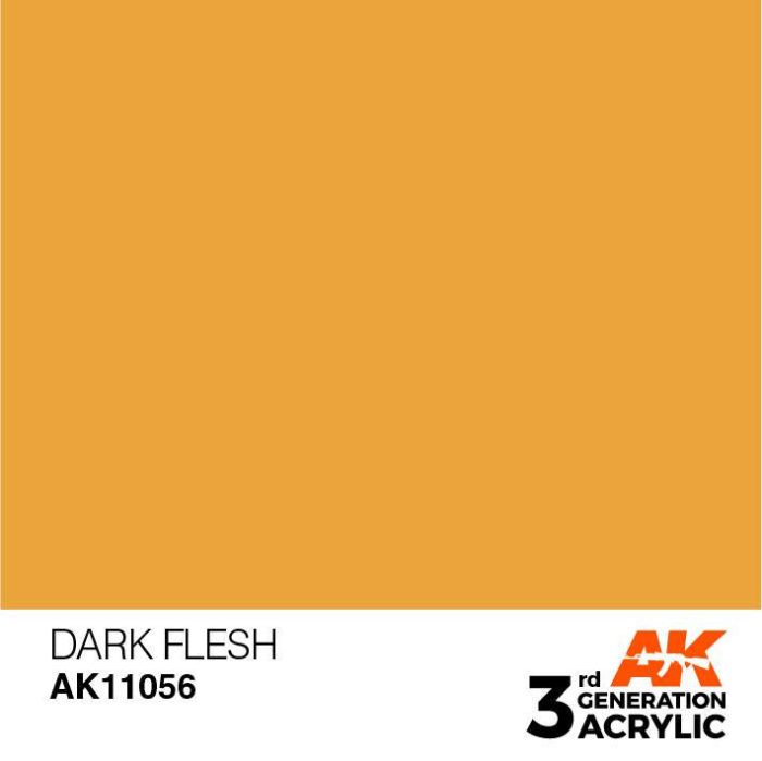 Acrylics 3rd generation Dark Flesh 17ml