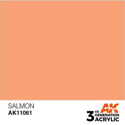 Acrylics 3rd generation Salmon 17ml