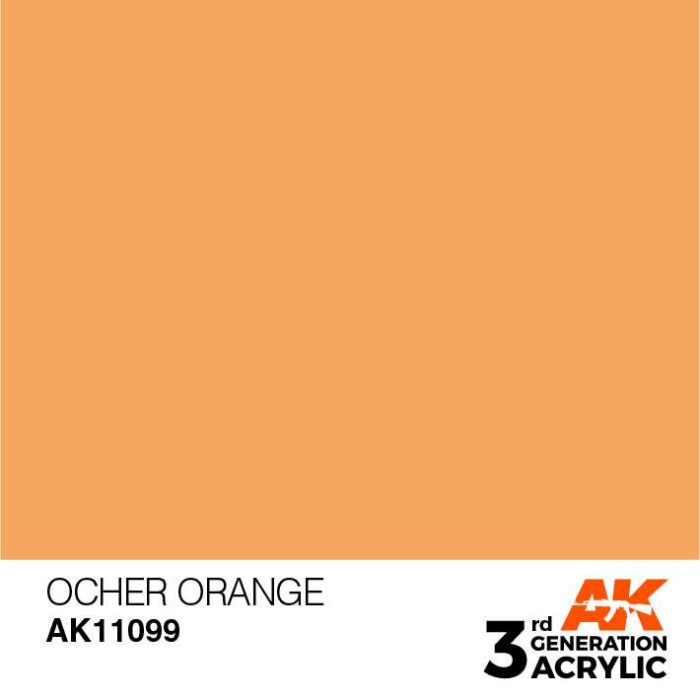 Acrylics 3rd generation Ocher Orange 17ml