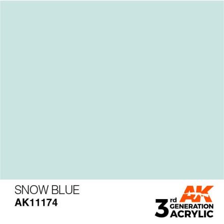Acrylics 3rd generation Snow Blue 17ml
