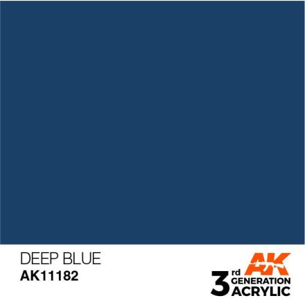Acrylics 3rd generation Deep Blue 17ml