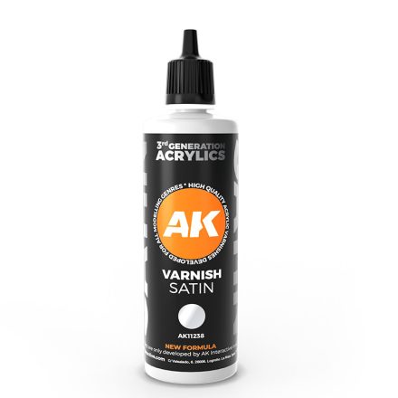 AK Interactive Varnish - Satin Varnish 100 3Ş Generación