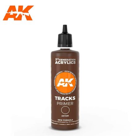 AK Interactive Primer - TRACKS SURFACE PRIMER 100ML. 3Ş Generación