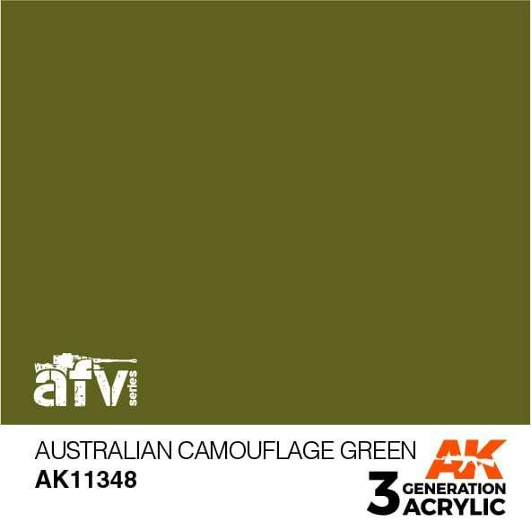 Acrylics 3rd generation Australian Camouflage Green