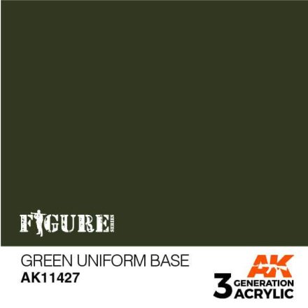 Acrylics 3rd generation Green Uniform Base