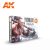 AK Interactive Paints set - HUMAN FLESH TONES