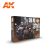 AK Interactive Paints set - SKIN AND LEATHER COLORS SET