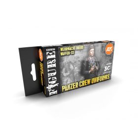 Acrylics 3rd generation Panzer crew uniforms