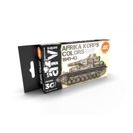 AK Interactive AFV Paint set - AFRIKA KORPS 3G