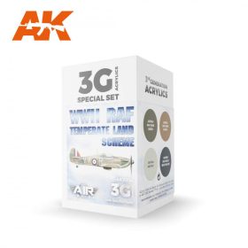   Acrylics 3rd generation WWII RAF Temperate Land Scheme SET 3G