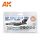 Acrylics 3rd generation Early Cold War RAF Aircraft Colors SET 3G