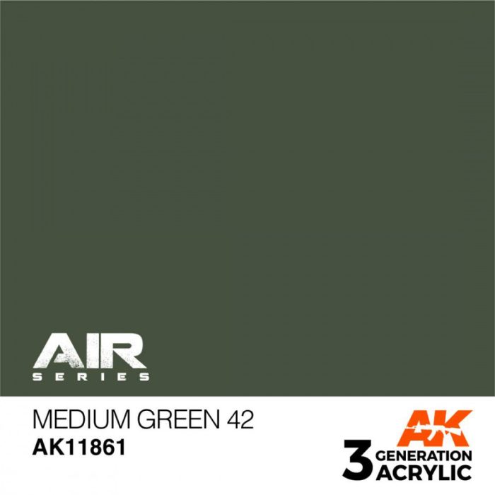 Acrylics 3rd generation Medium Green 42