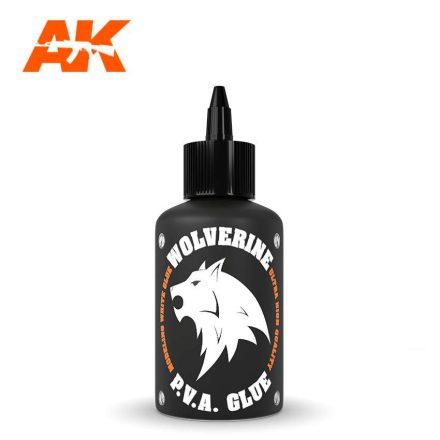 AK Interactive Glues & Cement - WOLVERINE P.V.A. GLUE / WOLVERINE COLA BLANCA 