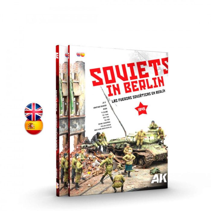 AK Interactive AK130013 Soviets in Berlin (Bilingual English-Spanish)