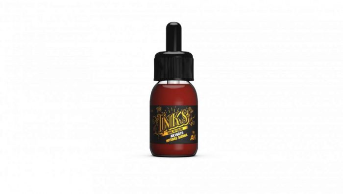 AK-Interactive AK16010 Intense Sienna The Inks 30 Ml