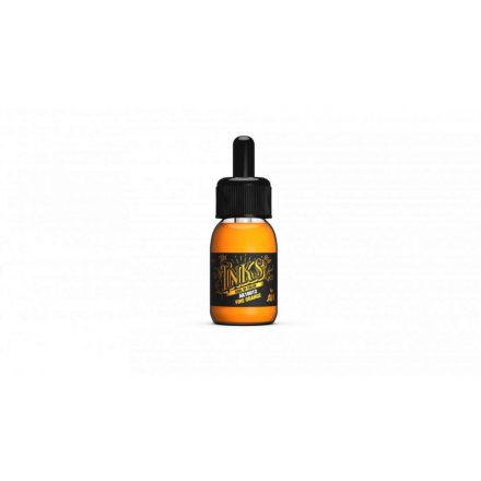 AK-Interactive AK16012 Fire Black The Inks 30 Ml