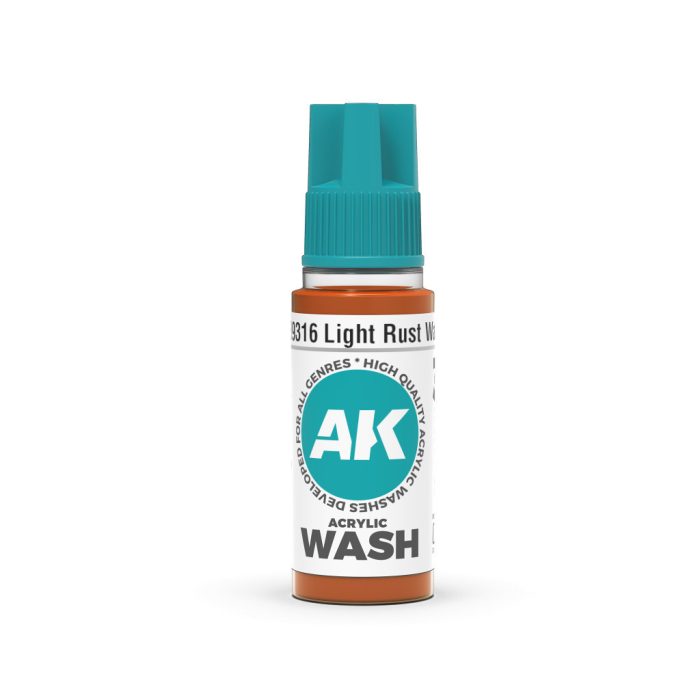 AK-Interactive Light Rust Wash 18ml