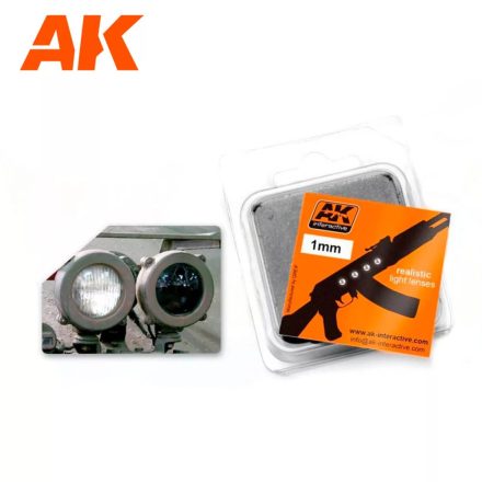 AK Interactive Light Lenses - White1mm   